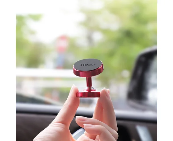 Автодержатель Hoco CA36 plus магнитный Красный