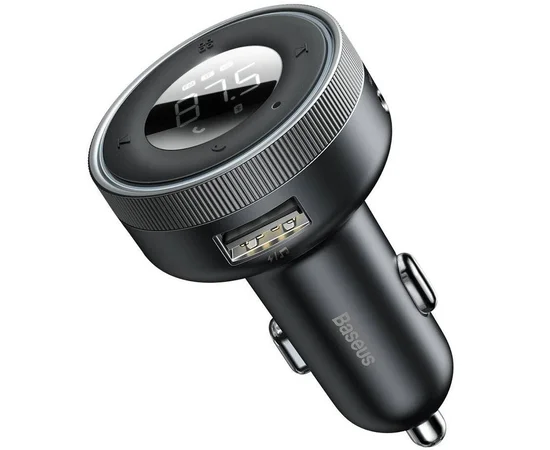 АЗУ Baseus Enjoy Bluetooth FM Launcher (5V/3.4A) (CCLH-01) Черный