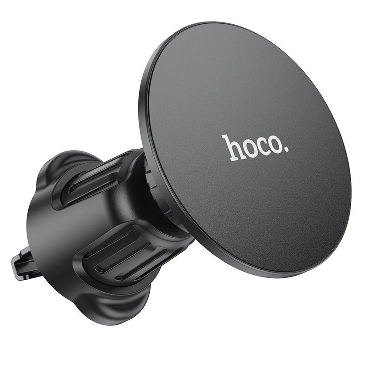 Автодержатель Hoco H12 Fine jade ring (air outlet) Black