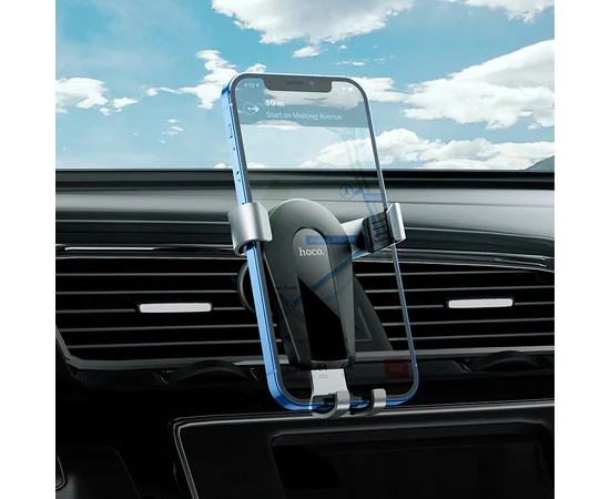 Автодержатель Hoco CA92 Черный / Серебряный