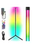 Підлогова кутова LED лампа RGB Magic 1 Bluetooth USB with app Black