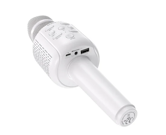 Караоке Микрофон-колонка Borofone BF1 Rhyme Белый