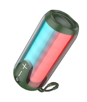 Bluetooth Колонка Borofone BR33 Pulse color sports Dark Green
