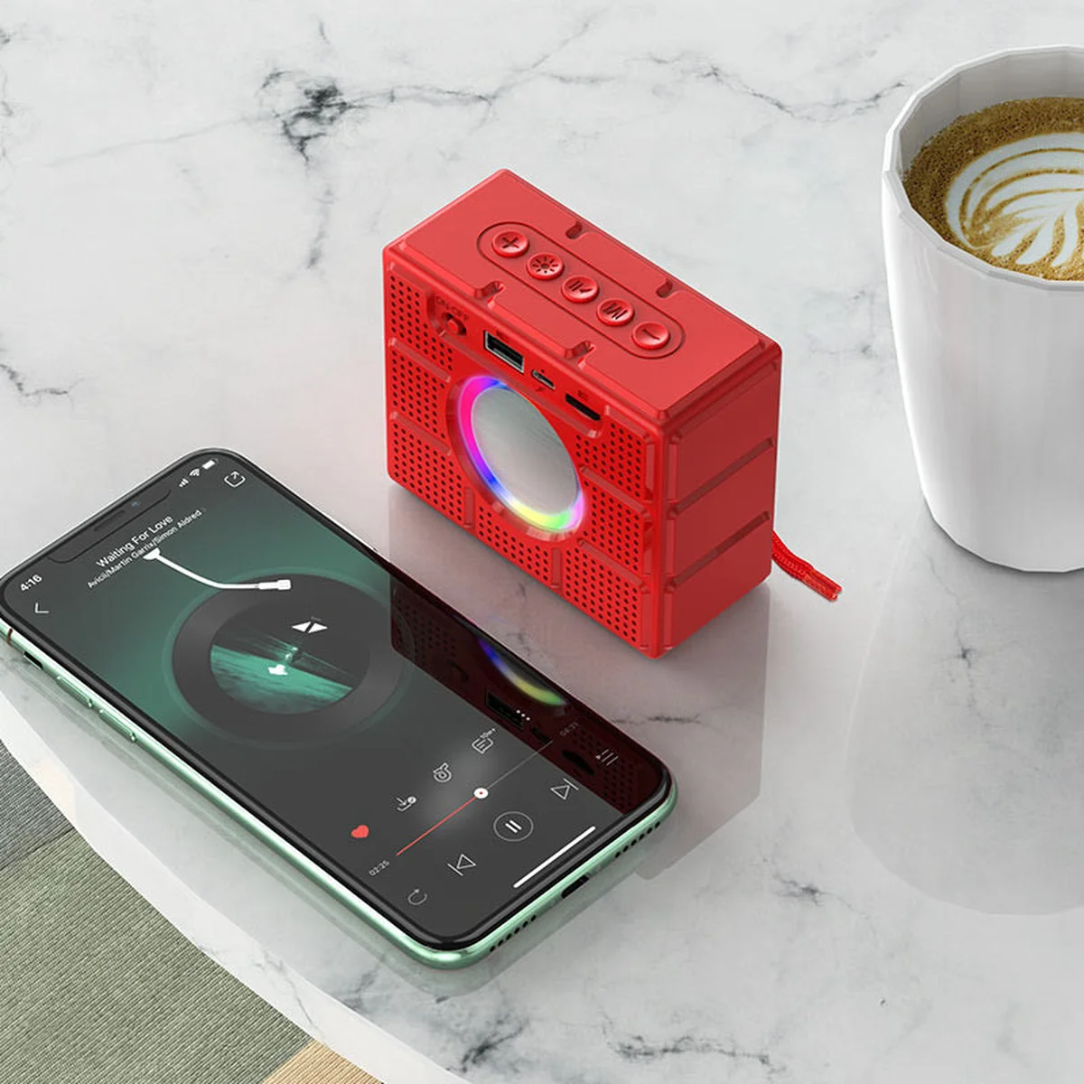 Bluetooth Колонка Borofone BR16 Красный