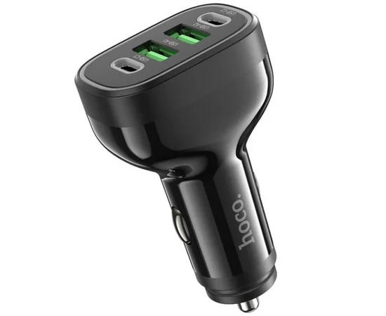 АЗУ Hoco NZ11 Guide PD72W (2Type-C/2USB) Black