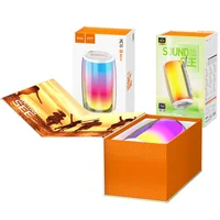 Bluetooth Колонка Hoco HC18 Jumper colorful luminous White