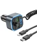 АЗУ FM модулятор Hoco E74 Energy QC3.0 2in1 with cable