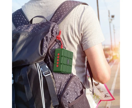 Bluetooth Колонка Borofone BR16 Зеленый