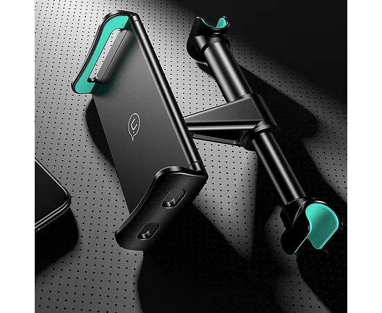 Автодержатель USAMS US-ZJ031 для смартфона и планшета 4-9,7" на подголовник Черный