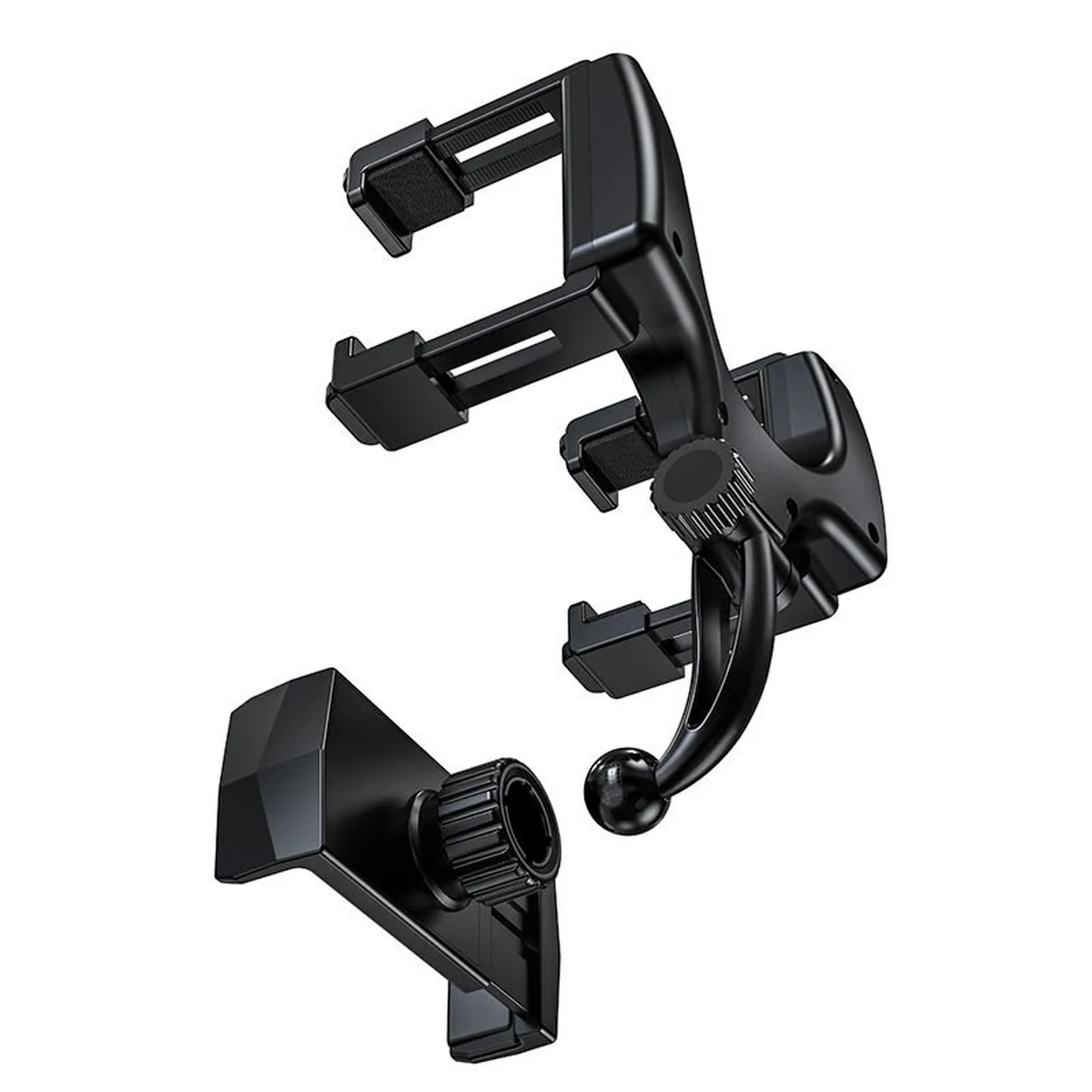 Автодержатель Hoco CA70 на зеркало заднего вида Черный