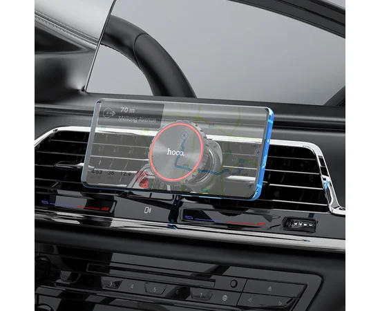 Автодержатель Hoco CA97 магнитный Черный