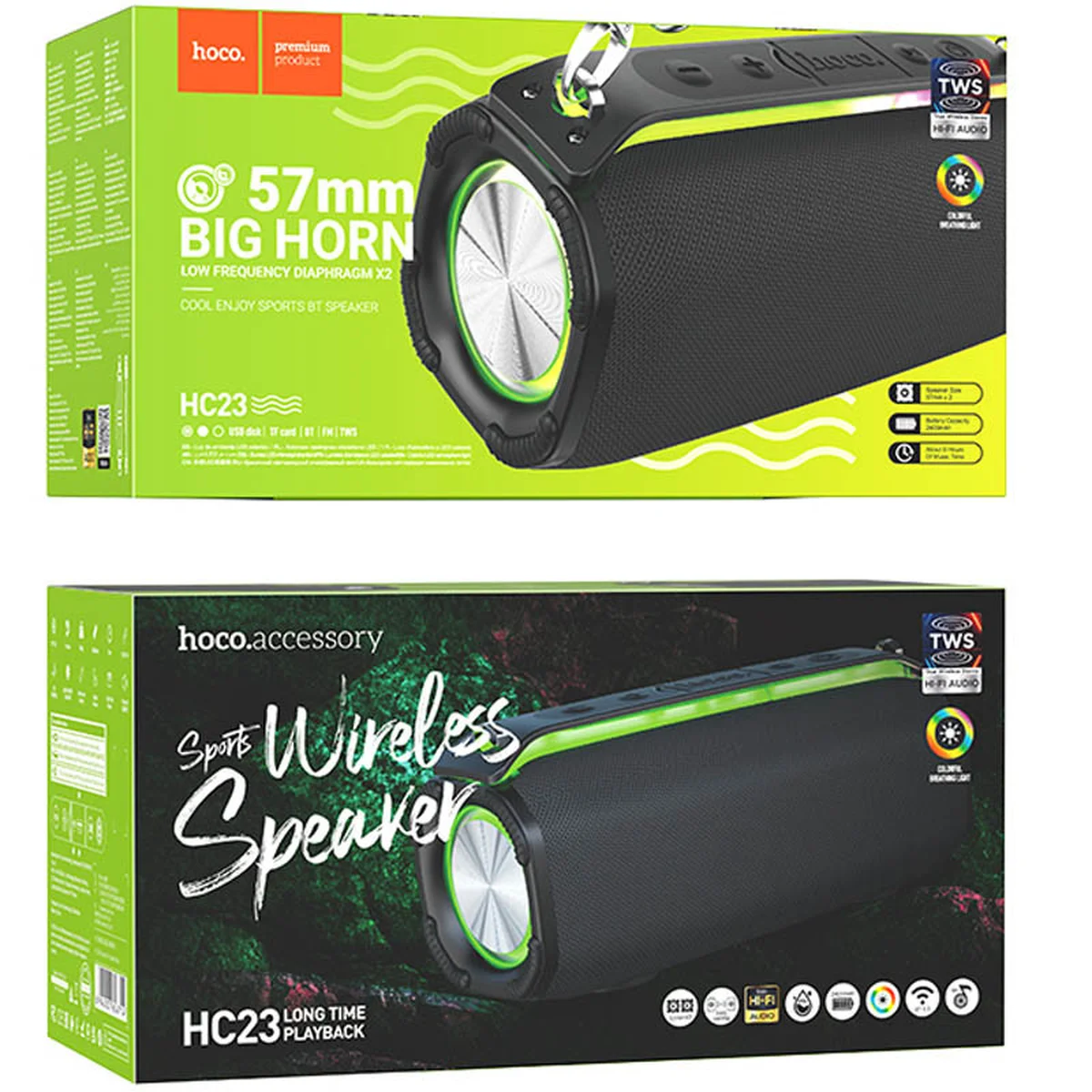 Bluetooth Колонка Hoco HC23 Rick sports Black