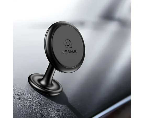 Автодержатель USAMS US-ZJ049 Center Console Car Holder Lead-Tu series Черный