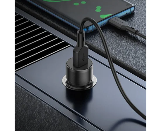 АЗУ Borofone BZ19A QC3.0 + Type-C Black