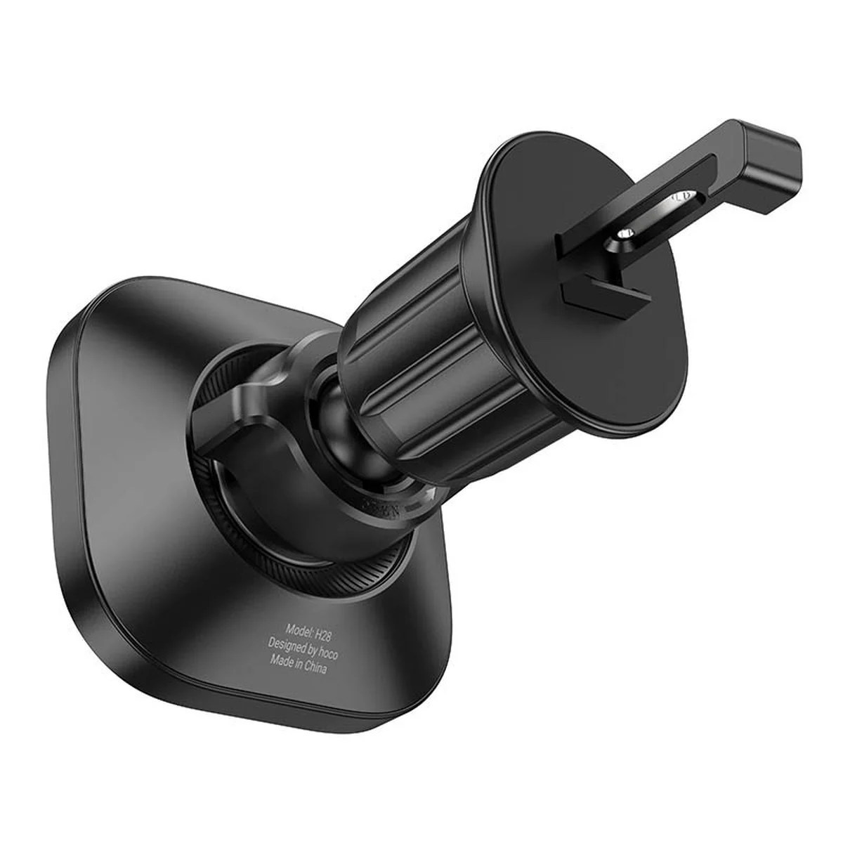 Автотримач Hoco H28 Rainbow ring magnetic (air outlet) Black