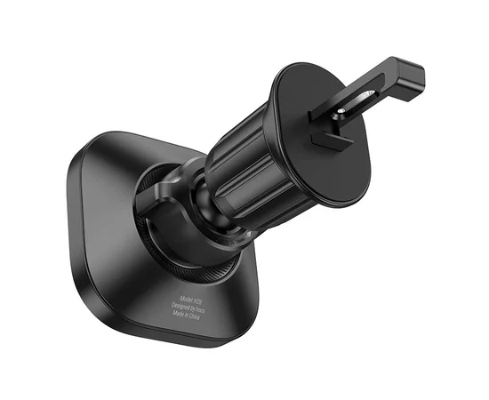 Автодержатель Hoco H28 Rainbow ring magnetic (air outlet) Black