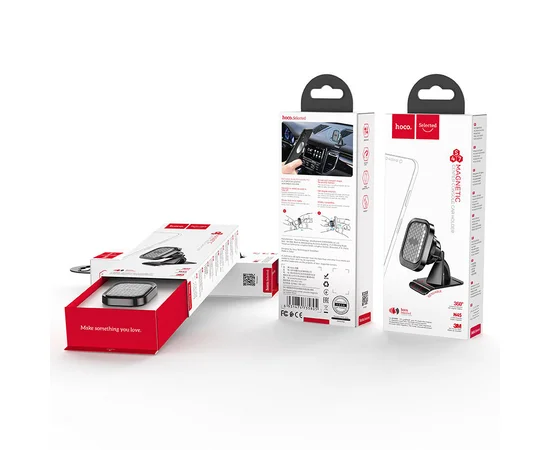 Автодержатель Hoco S47 магнитный Черный