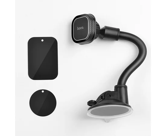 Автодержатель Hoco CA55 магнитный Черно - серый