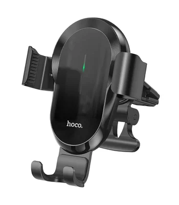 Автотримач із БЗУ Hoco CA105 Чорний