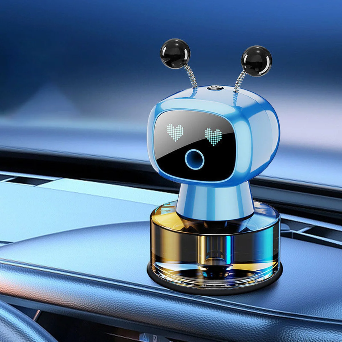 Ароматизатор/освежитель воздуха в машину Smart Robot in Love Blue