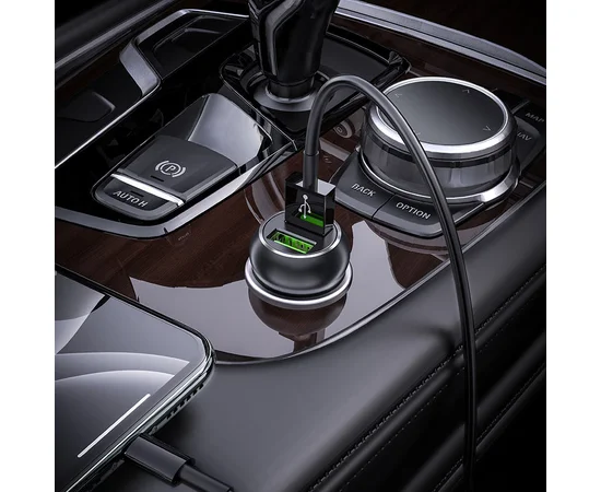 АЗУ Hoco Z37 QC3.0 (2USB) Черный