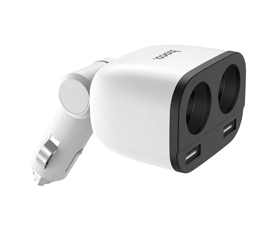 АЗУ Hoco Z28 (2 разъема/2USB/3.1A) Белый
