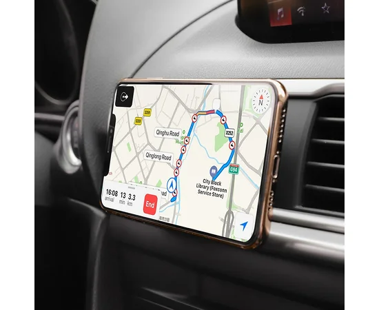 Автодержатель Hoco CA47 магнитный Черный