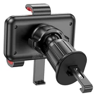 Автотримач Hoco H21 Dragon автоматичний clamp (air outlet) Red and black