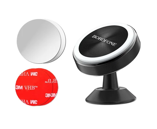 Автодержатель Borofone BH5 Platinum metal Черный