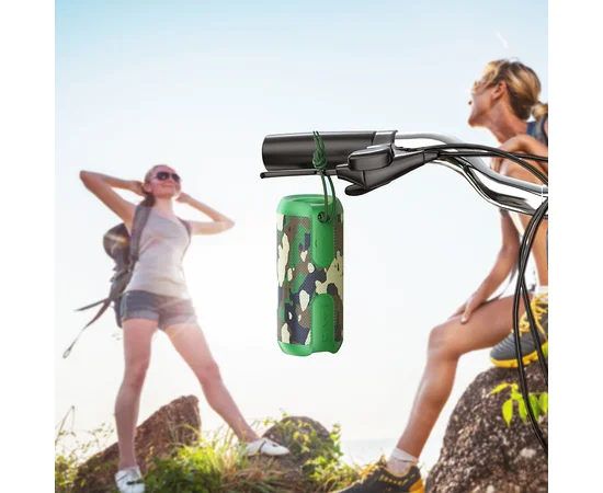 Bluetooth Колонка Hoco BS48 Artistic sports Camouflage Green