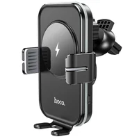 Автодержатель с БЗУ Hoco CA80 Черный