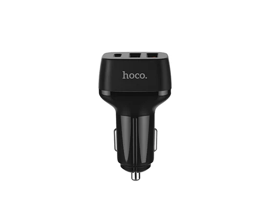 АЗУ Hoco Z15A QC3.0 (3USB/ 4.8A) Черный