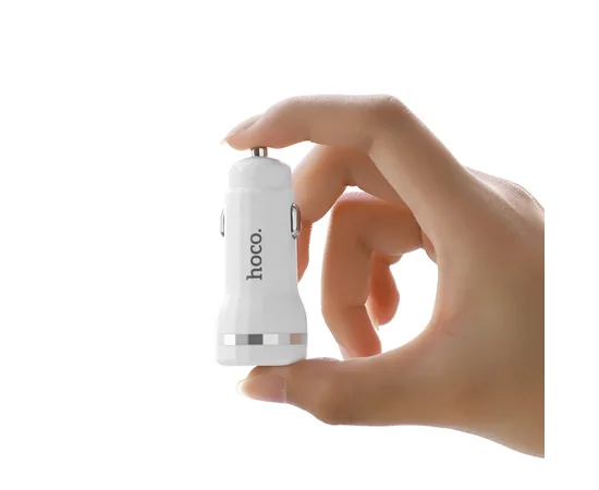 АЗУ Hoco Z27 Staunch (2USB 2.4A) (+кабель Type-C)