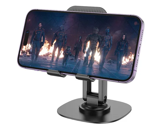 Держатель для телефона Hoco HD6 Winner dual-axis rotating Black