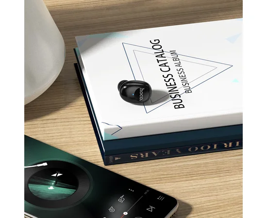 Bluetooth моно-гарнитура HOCO E64 mini Black