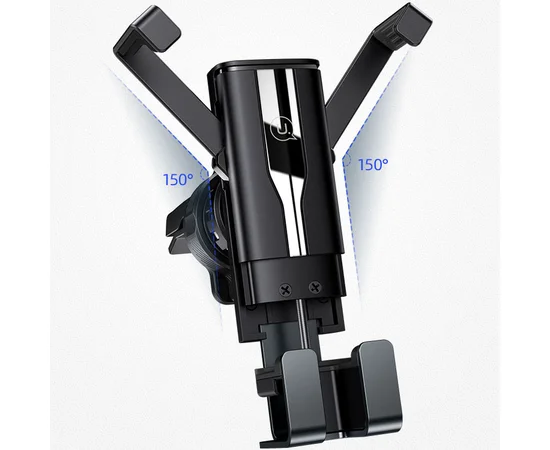 Автодержатель USAMS US-ZJ058 Retractable Gravity Car Holder Черный