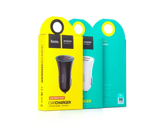 АЗУ Hoco UC204 (2USB 2.4A) Белый