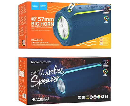 Bluetooth Колонка Hoco HC23 Rick sports Navy Blue