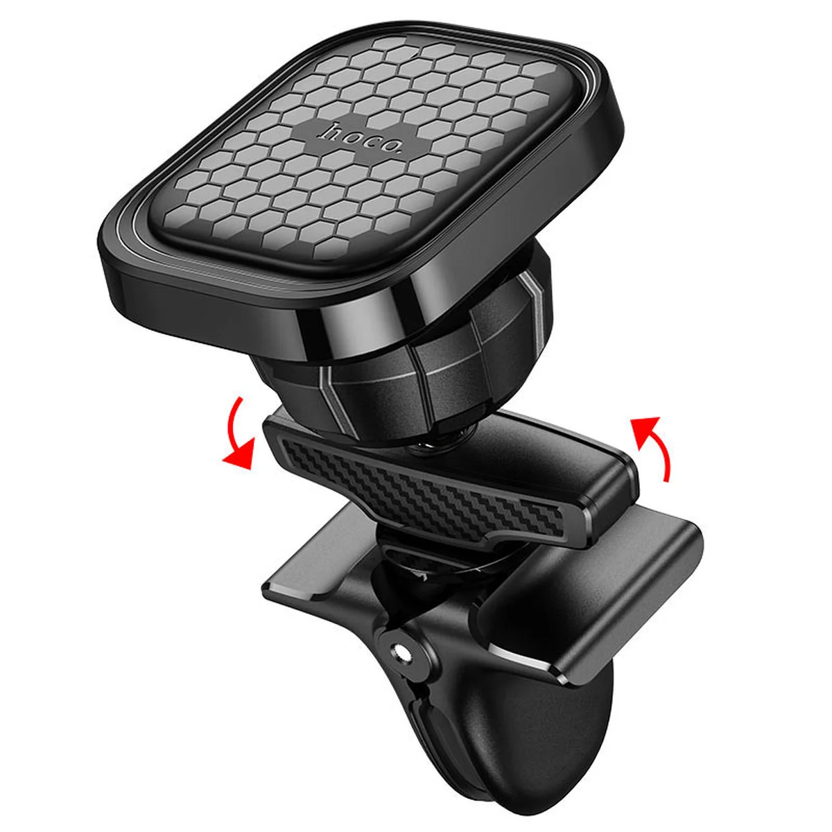 Автодержатель Hoco S49 магнитный Черный