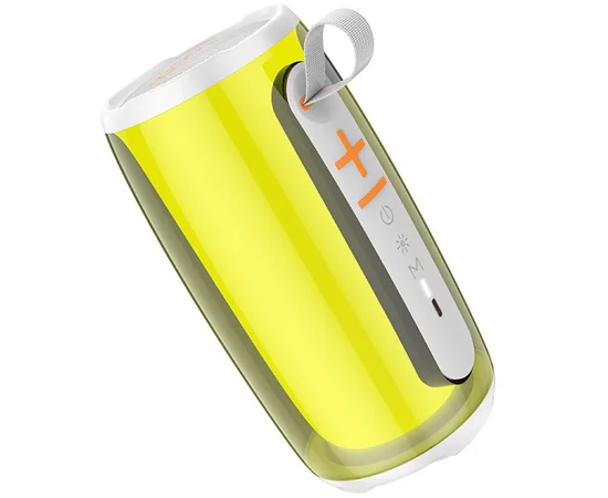 Bluetooth Колонка Hoco HC18 Jumper colorful luminous White
