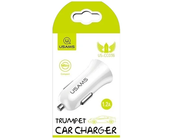 АЗУ Usams US-CC036 Trumpet Белый