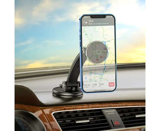 Автодержатель Borofone BH65 Черно - стальной