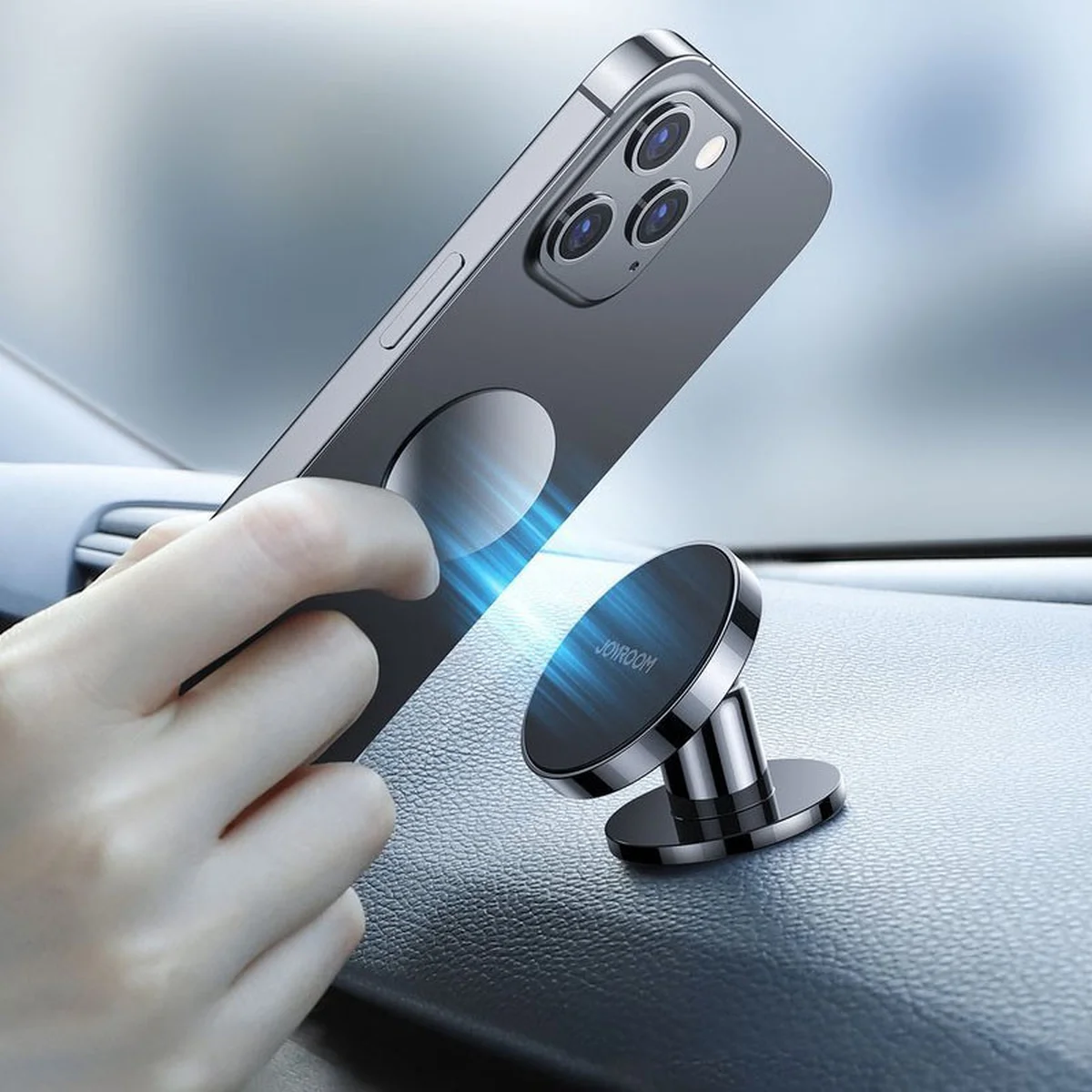 Автодержатель Joyroom ZS261 магнитный Черный