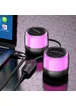 Bluetooth колонка Borofone BP12 Colorful BT wired 2-in-1 computer speaker Black