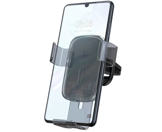 Автодержатель с БЗУ Baseus Explore Gravity Car Mount 15W Черный