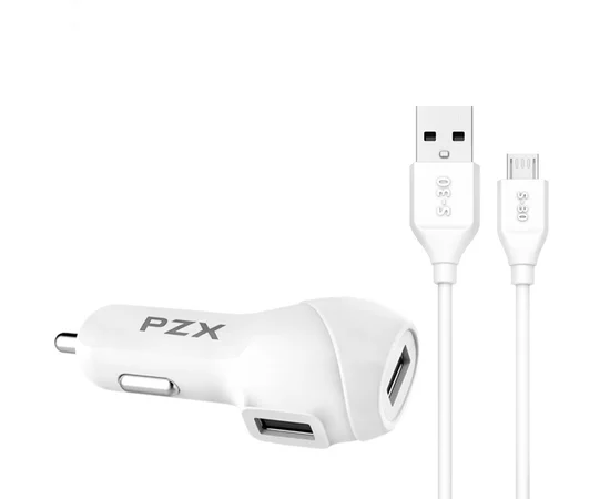 Азу PZX V13 C910 (2 USB/2.1А) Белый