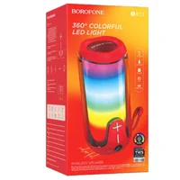 Bluetooth Колонка Borofone BR33 Pulse color sports Red
