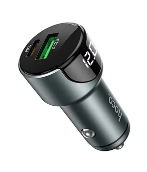 АЗП Hoco Z42 PD 20W + QC3.0 (1USB / 3A) Сірий
