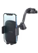Автодержатель Usams US-ZJ065 Car Center Console Retractable Phone Holder (Adjustable Gooseneck) Black