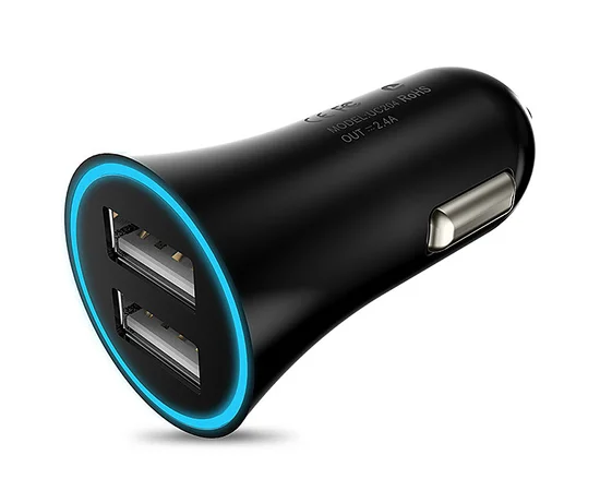 АЗУ Hoco UC204 (2USB 2.4A) Черный